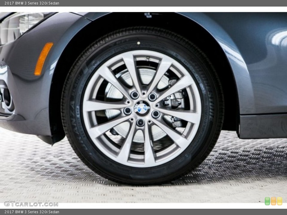 2017 BMW 3 Series 320i Sedan Wheel and Tire Photo #118991034