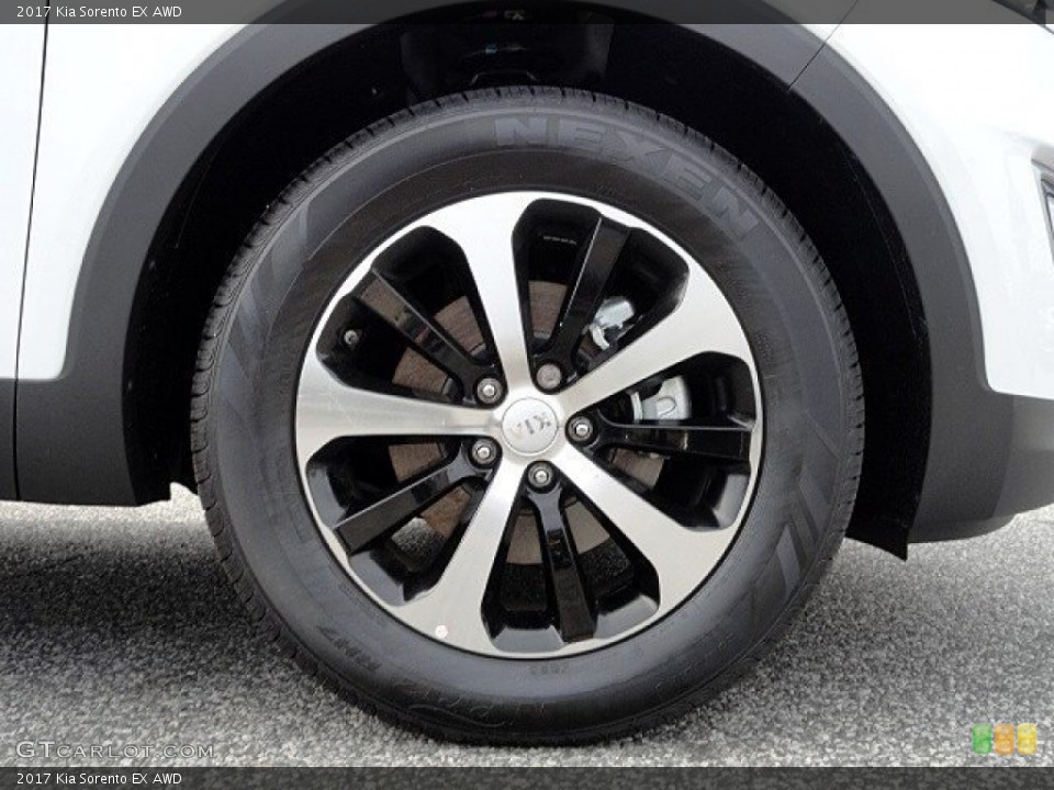 2017 Kia Sorento EX AWD Wheel and Tire Photo #118991496