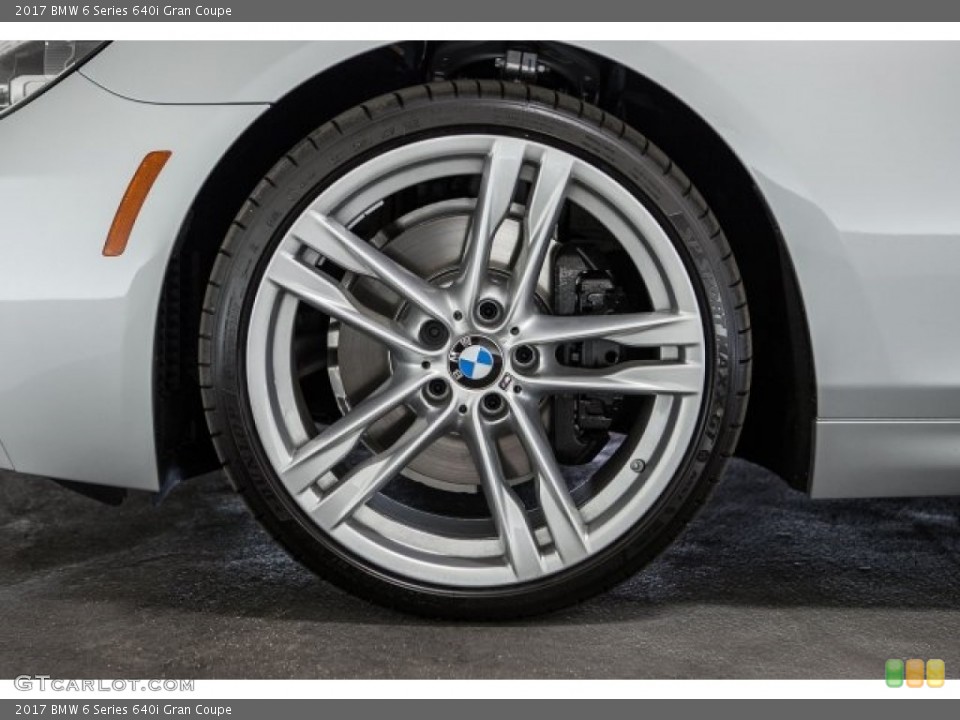 2017 BMW 6 Series 640i Gran Coupe Wheel and Tire Photo #118991550