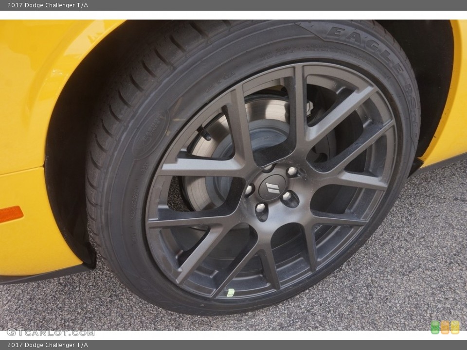 2017 Dodge Challenger T/A Wheel and Tire Photo #119010504