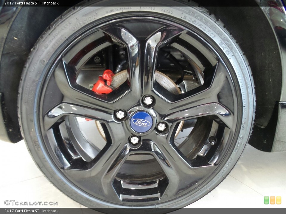 2017 Ford Fiesta ST Hatchback Wheel and Tire Photo #119032255