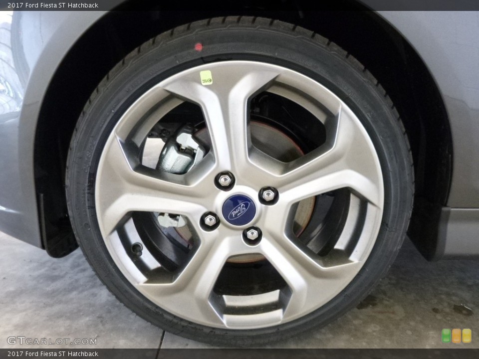 2017 Ford Fiesta ST Hatchback Wheel and Tire Photo #119040857
