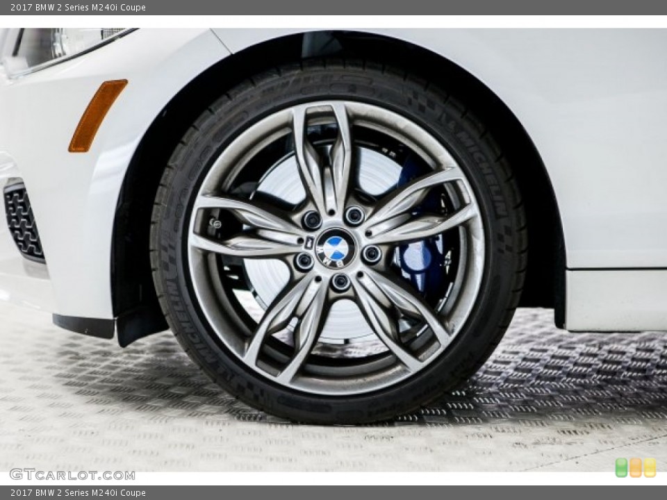 2017 BMW 2 Series M240i Coupe Wheel and Tire Photo #119048454