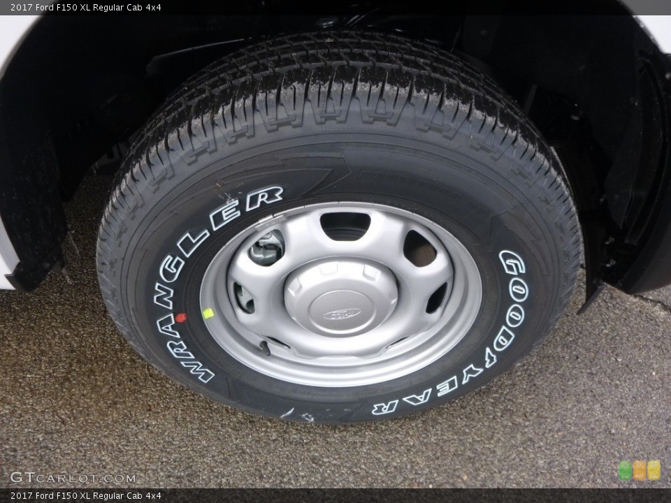 2017 Ford F150 XL Regular Cab 4x4 Wheel and Tire Photo #119070974
