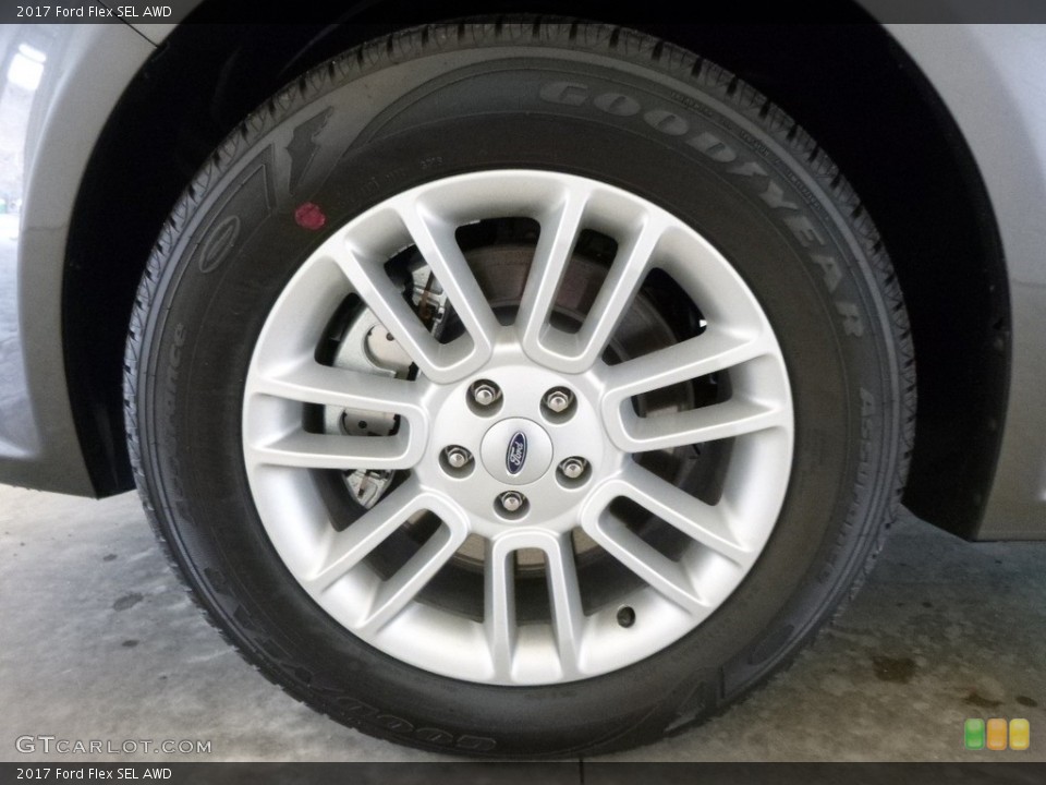 2017 Ford Flex SEL AWD Wheel and Tire Photo #119102785