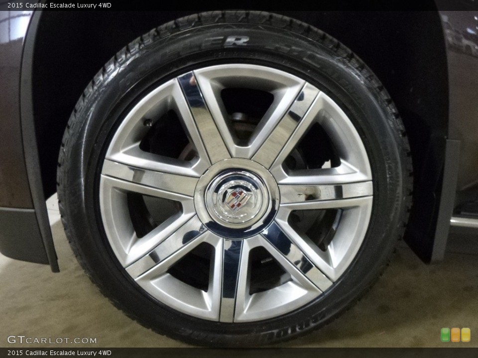2015 Cadillac Escalade Luxury 4WD Wheel and Tire Photo #119130461