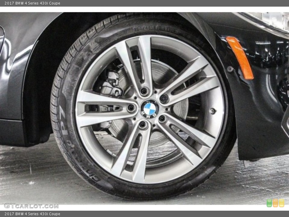 2017 BMW 4 Series 430i Coupe Wheel and Tire Photo #119184563