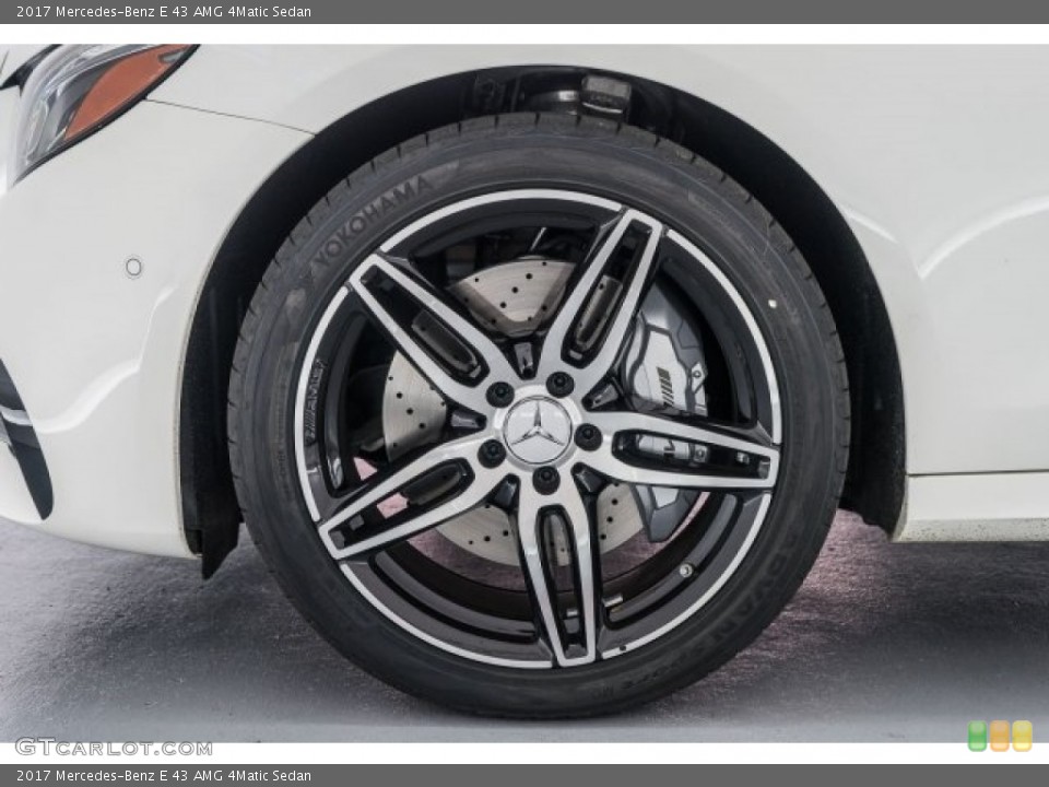 2017 Mercedes-Benz E 43 AMG 4Matic Sedan Wheel and Tire Photo #119197536