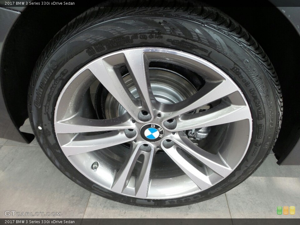 2017 BMW 3 Series 330i xDrive Sedan Wheel and Tire Photo #119212060