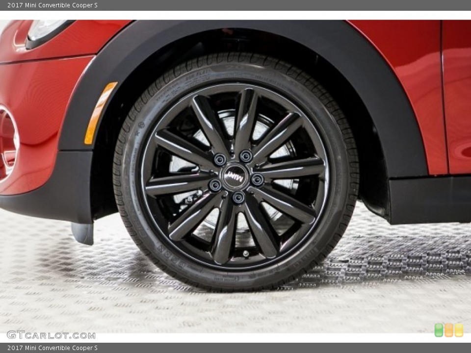2017 Mini Convertible Cooper S Wheel and Tire Photo #119216383