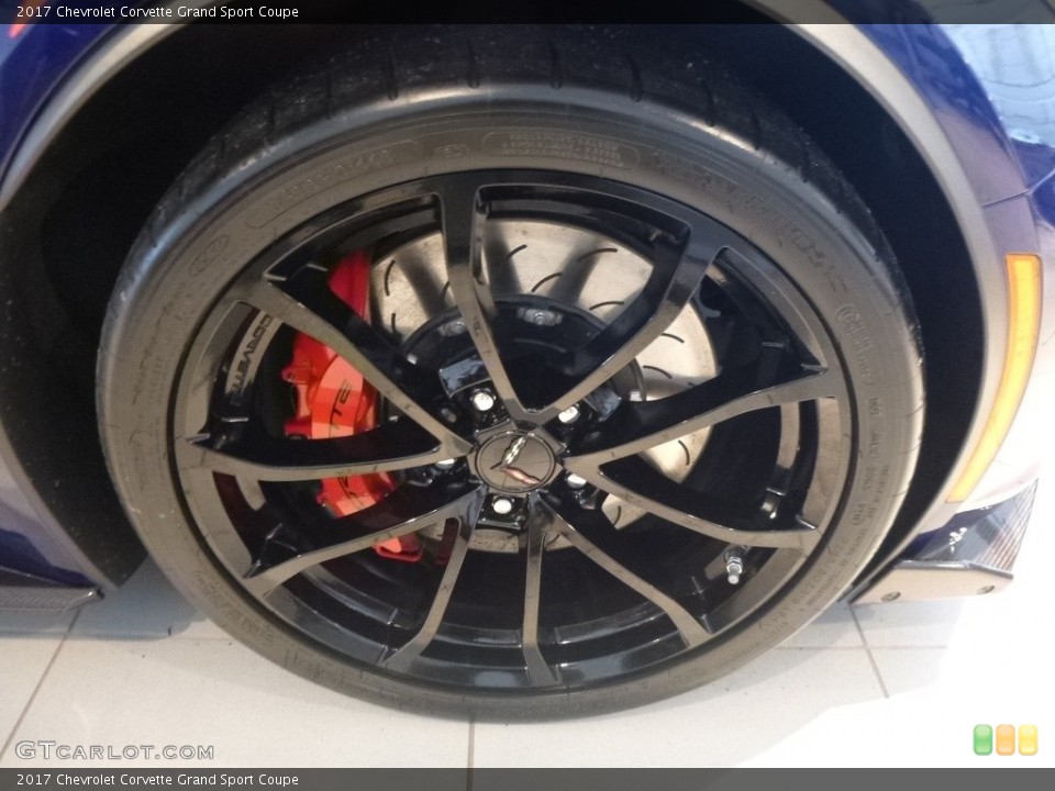 2017 Chevrolet Corvette Grand Sport Coupe Wheel and Tire Photo #119216662