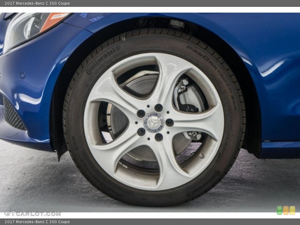 2017 Mercedes-Benz C 300 Coupe Wheel and Tire Photo #119242510