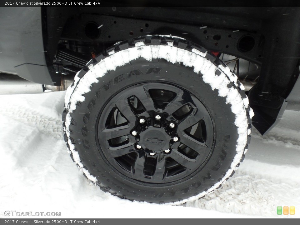 2017 Chevrolet Silverado 2500HD LT Crew Cab 4x4 Wheel and Tire Photo #119251590