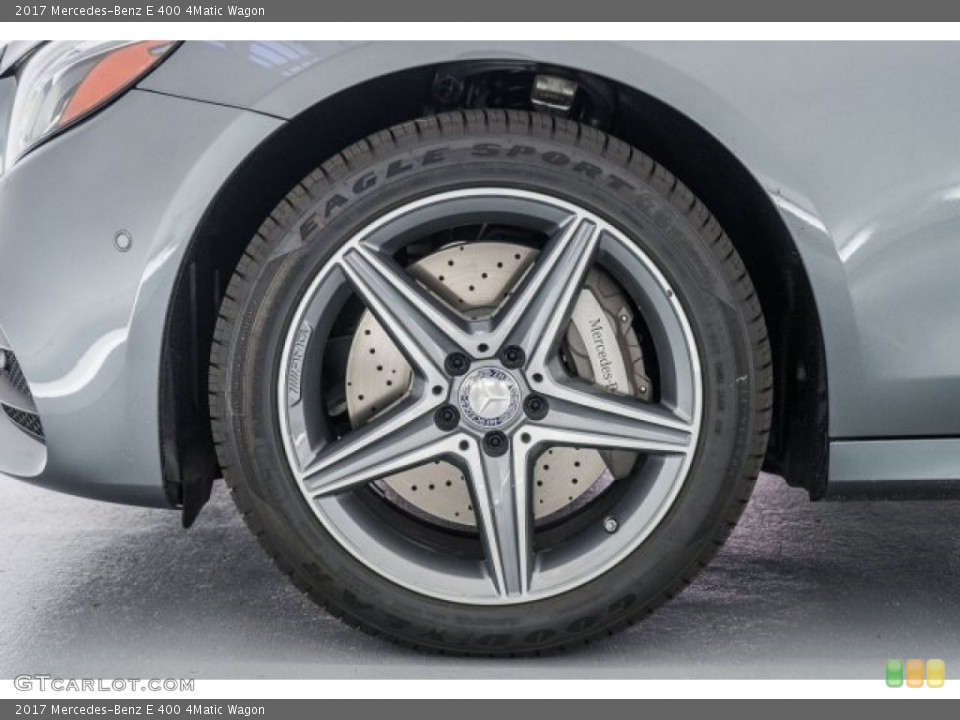 2017 Mercedes-Benz E 400 4Matic Wagon Wheel and Tire Photo #119271358