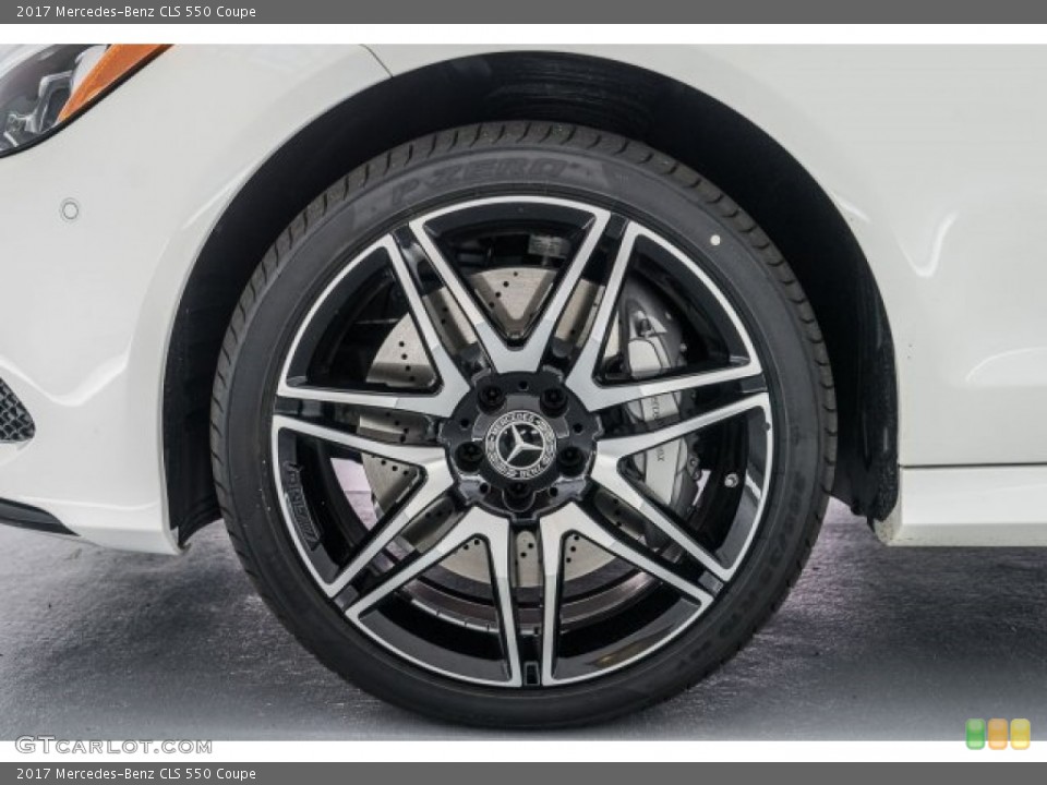 2017 Mercedes-Benz CLS 550 Coupe Wheel and Tire Photo #119271601