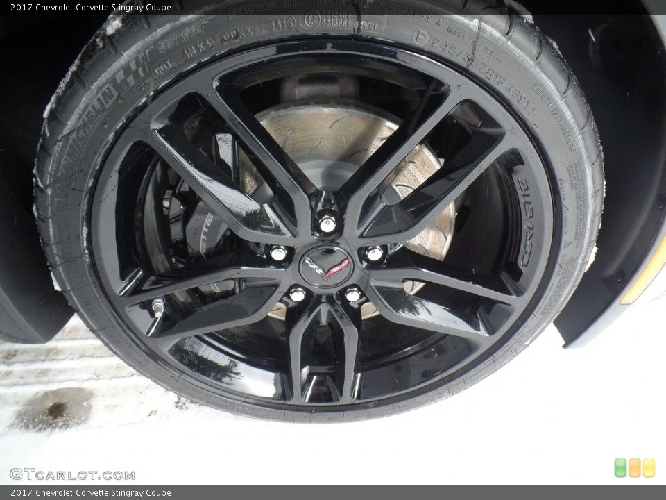 2017 Chevrolet Corvette Stingray Coupe Wheel and Tire Photo #119274760
