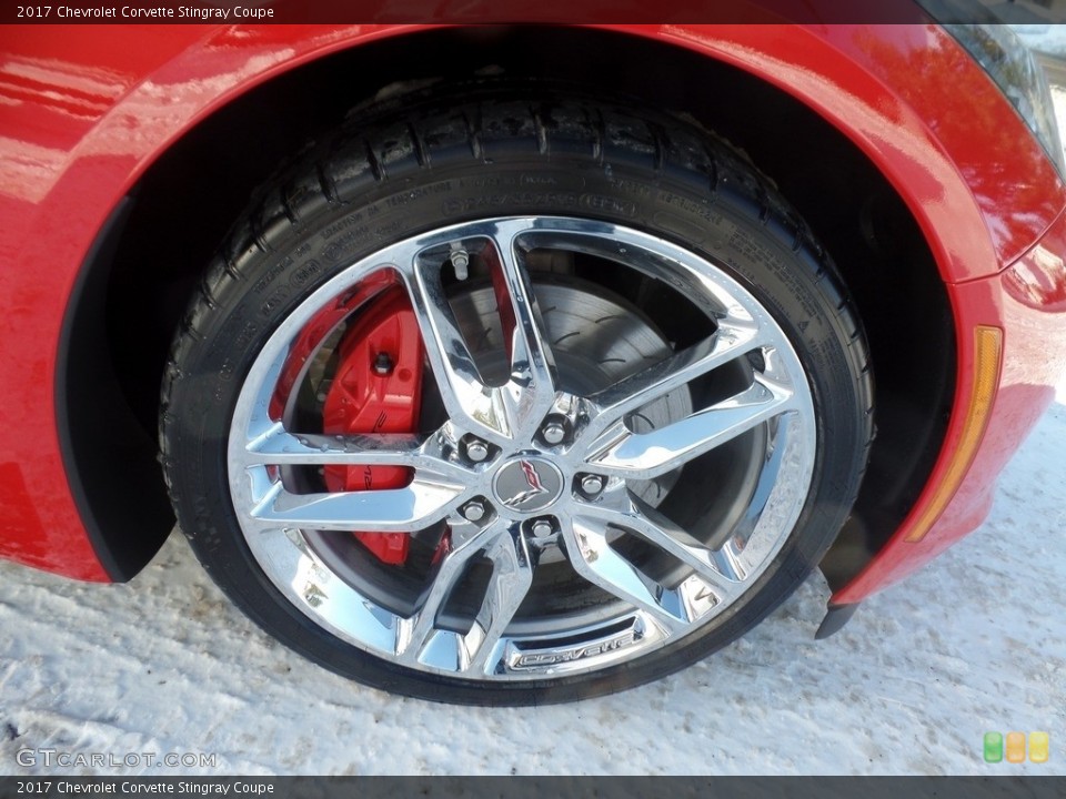 2017 Chevrolet Corvette Stingray Coupe Wheel and Tire Photo #119323229