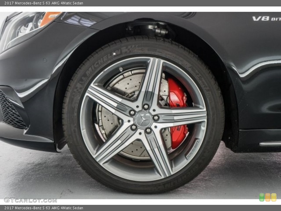 2017 Mercedes-Benz S 63 AMG 4Matic Sedan Wheel and Tire Photo #119325484