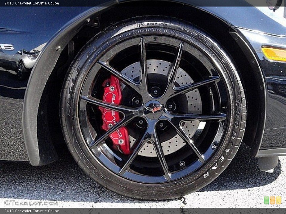 2013 Chevrolet Corvette Coupe Wheel and Tire Photo #119326774