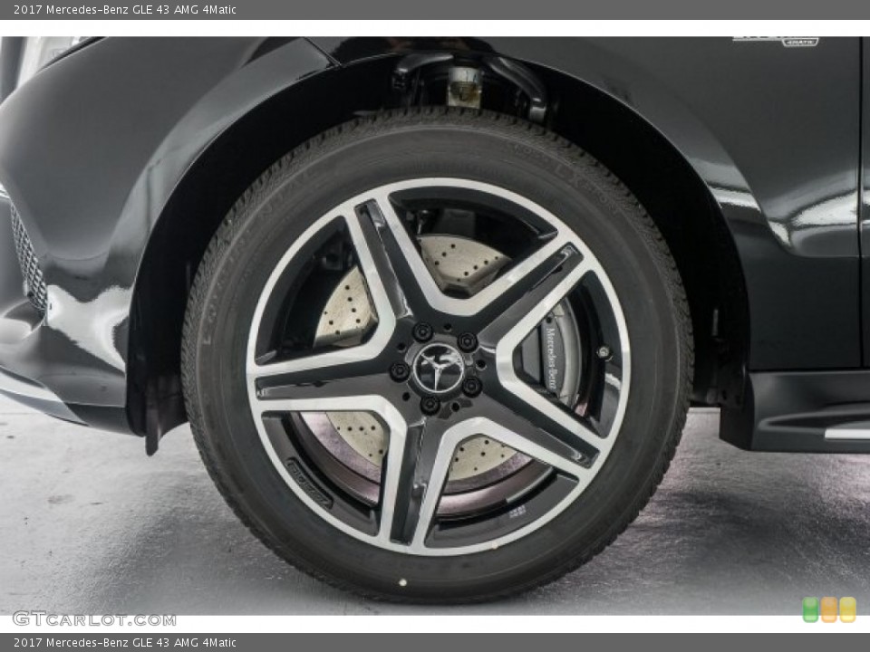 2017 Mercedes-Benz GLE 43 AMG 4Matic Wheel and Tire Photo #119332639