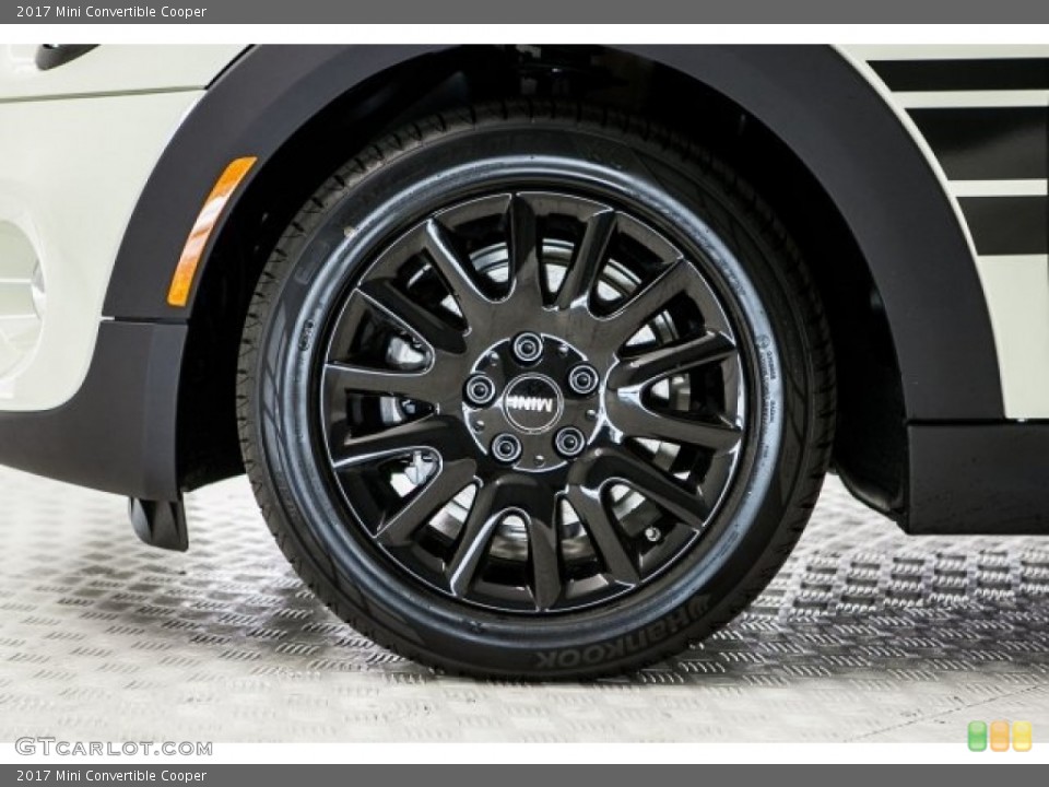 2017 Mini Convertible Cooper Wheel and Tire Photo #119336310