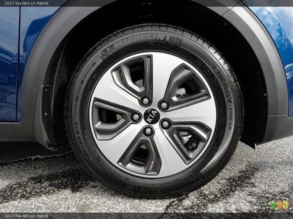 2017 Kia Niro LX Hybrid Wheel and Tire Photo #119359213