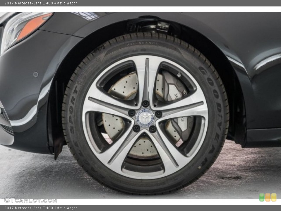 2017 Mercedes-Benz E 400 4Matic Wagon Wheel and Tire Photo #119363593