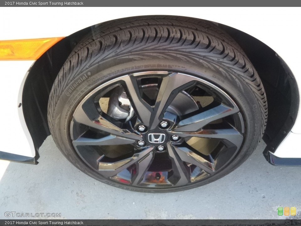 2017 Honda Civic Sport Touring Hatchback Wheel and Tire Photo #119441148