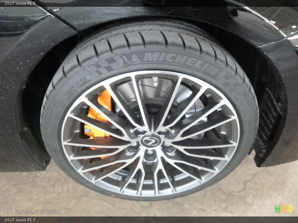 2017 Lexus RC F Wheel and Tire Photo #119449599