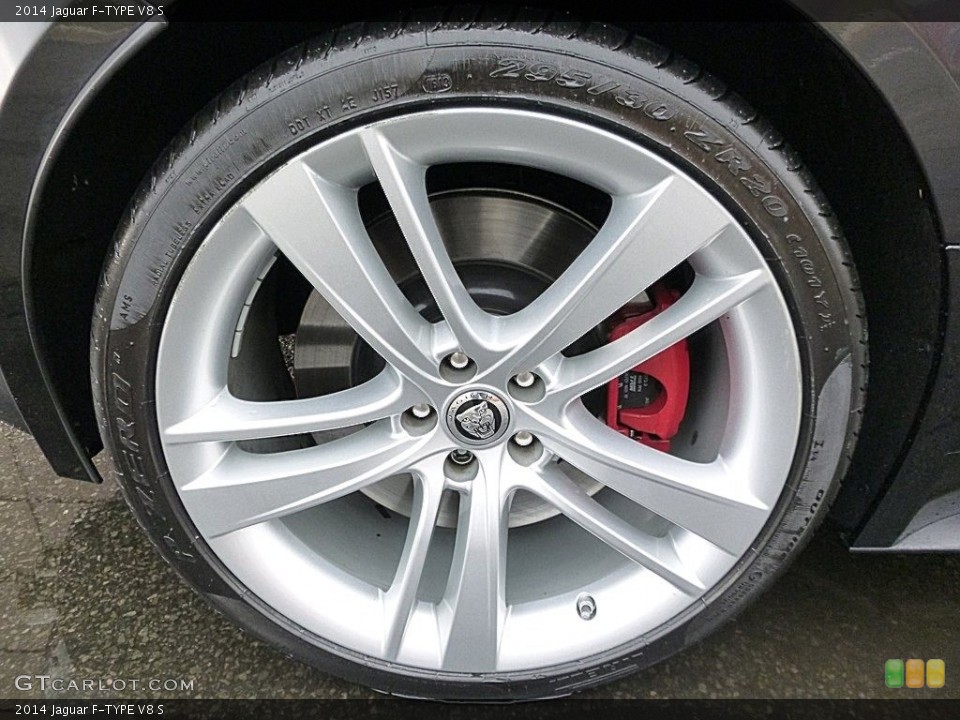 2014 Jaguar F-TYPE V8 S Wheel and Tire Photo #119474663