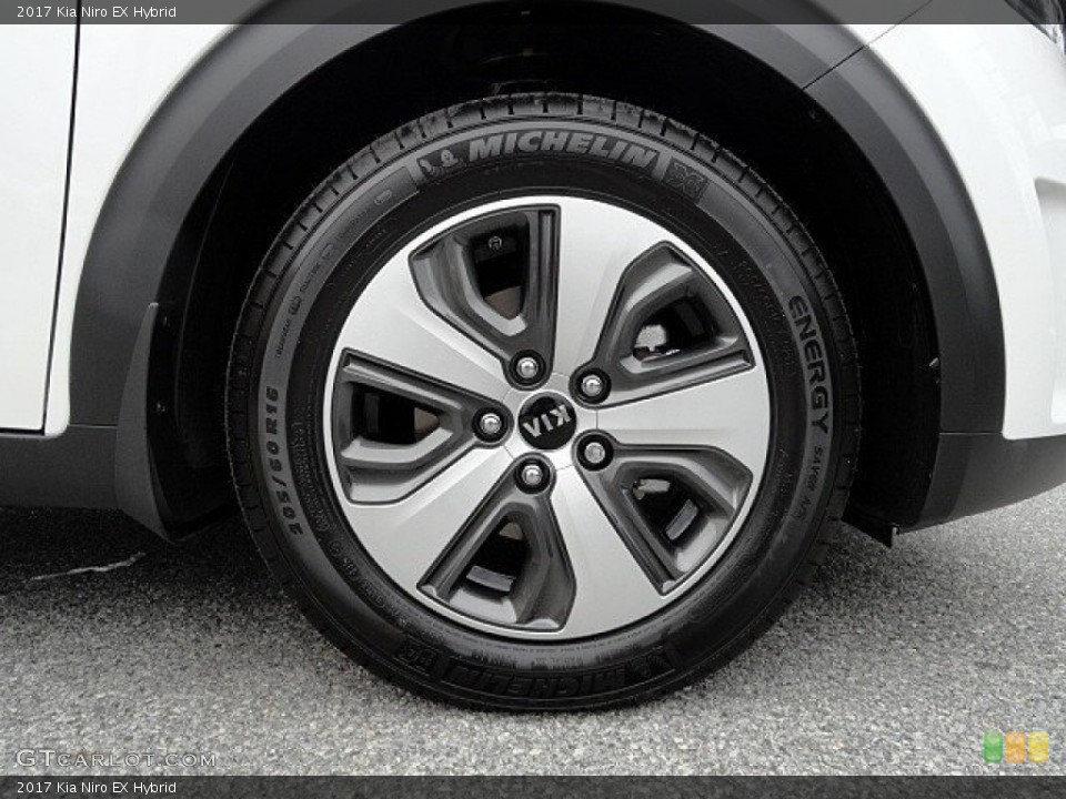 2017 Kia Niro EX Hybrid Wheel and Tire Photo #119476796