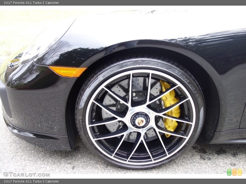 2017 Porsche 911 Turbo S Cabriolet Wheel and Tire Photo #119483925