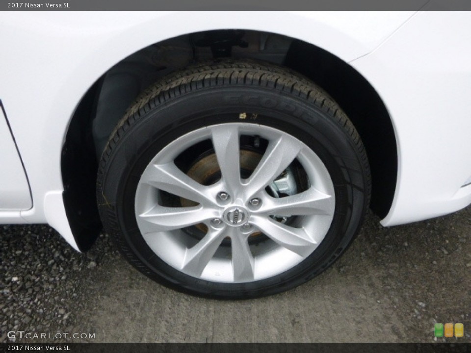 2017 Nissan Versa Wheels and Tires