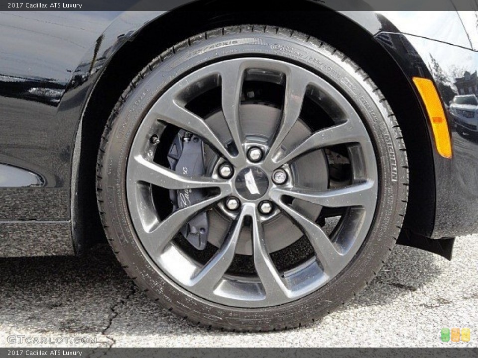 2017 Cadillac ATS Luxury Wheel and Tire Photo #119521222