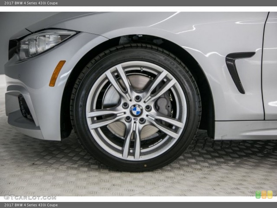 2017 BMW 4 Series 430i Coupe Wheel and Tire Photo #119523187