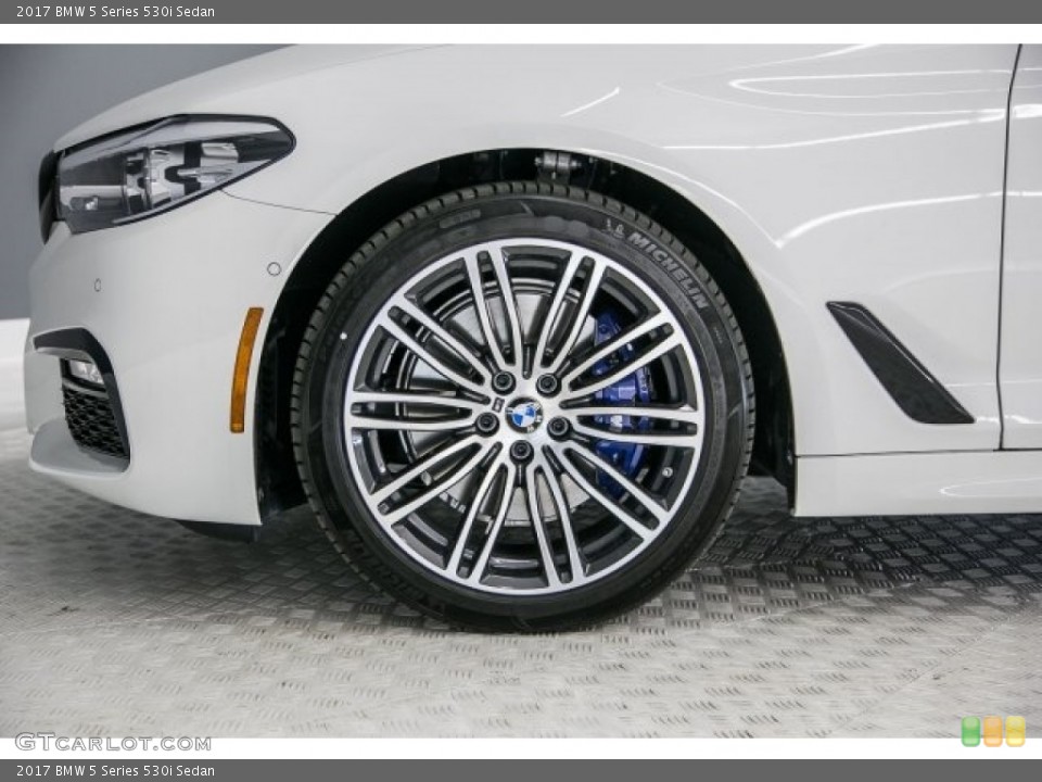 2017 BMW 5 Series 530i Sedan Wheel and Tire Photo #119523439