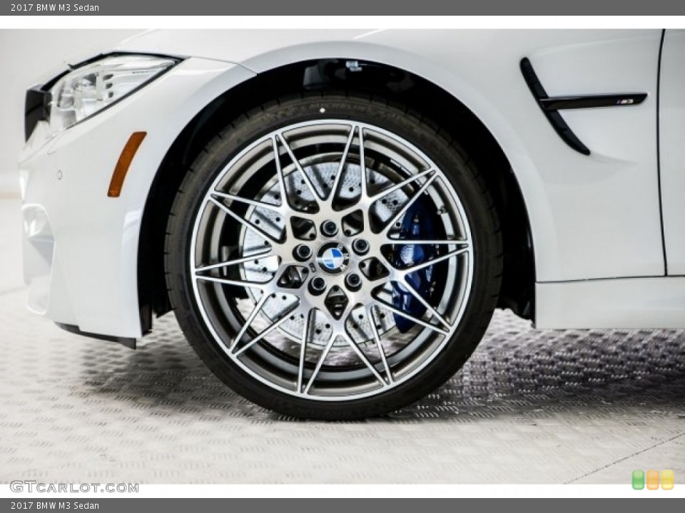 2017 BMW M3 Sedan Wheel and Tire Photo #119529271