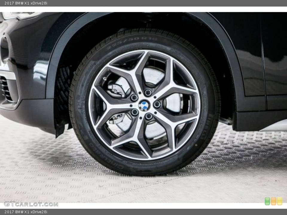 2017 BMW X1 xDrive28i Wheel and Tire Photo #119529754