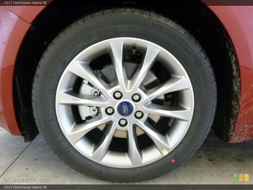 2017 Ford Fusion Hybrid SE Wheel and Tire Photo #119553543