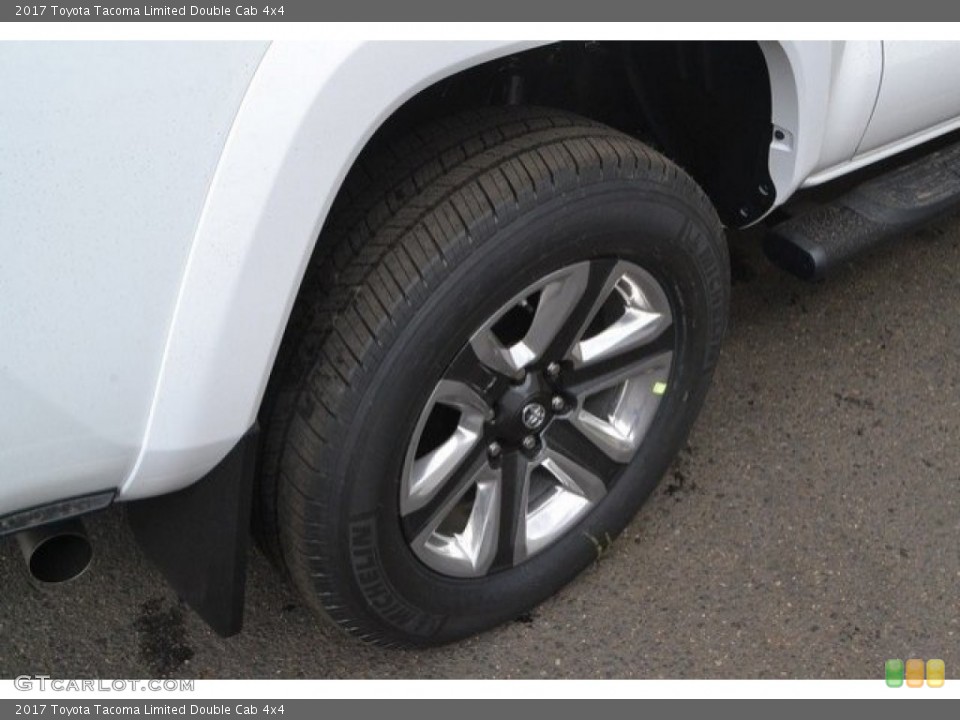 2017 Toyota Tacoma Limited Double Cab 4x4 Wheel and Tire Photo #119553564