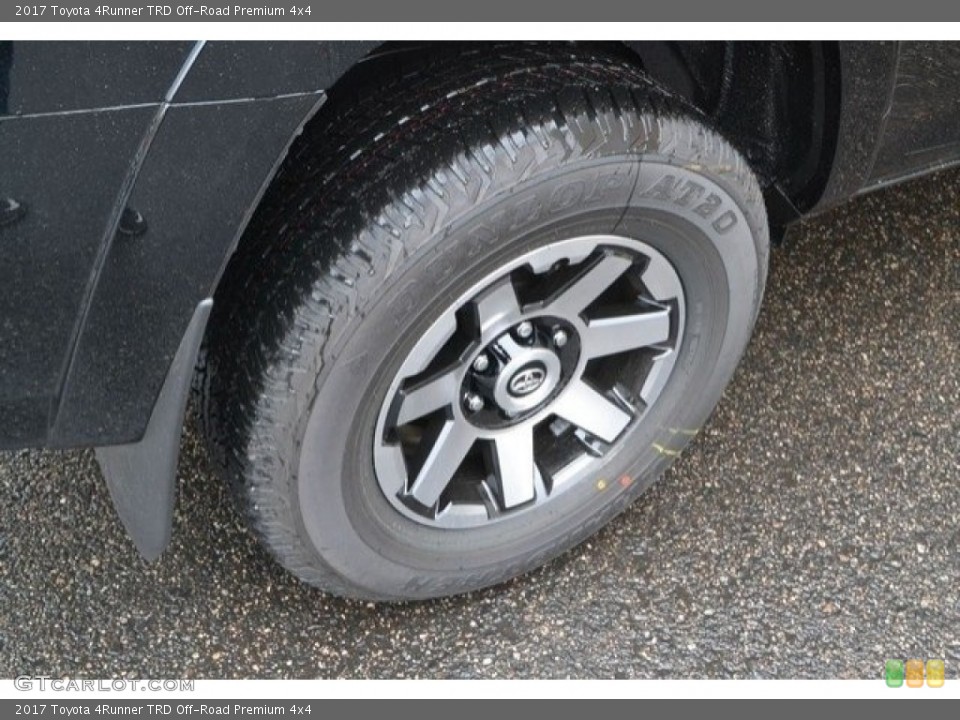 2017 Toyota 4Runner TRD Off-Road Premium 4x4 Wheel and Tire Photo #119557347