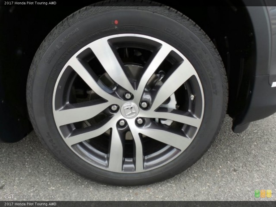 2017 Honda Pilot Touring AWD Wheel and Tire Photo #119563776