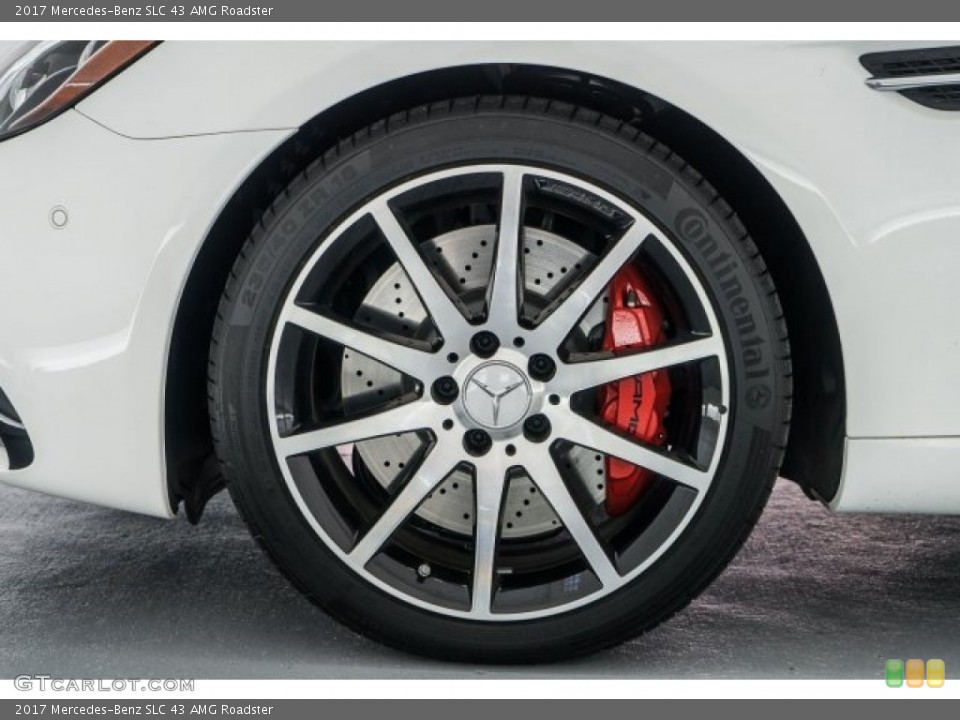 2017 Mercedes-Benz SLC 43 AMG Roadster Wheel and Tire Photo #119566317