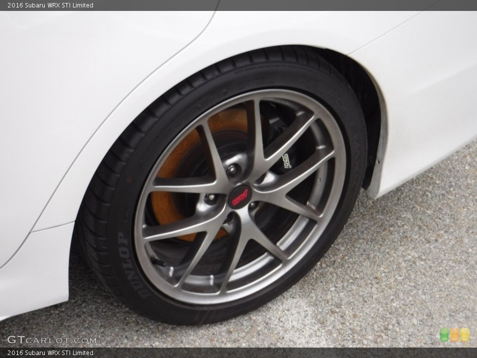 2016 Subaru WRX STI Limited Wheel and Tire Photo #119571486