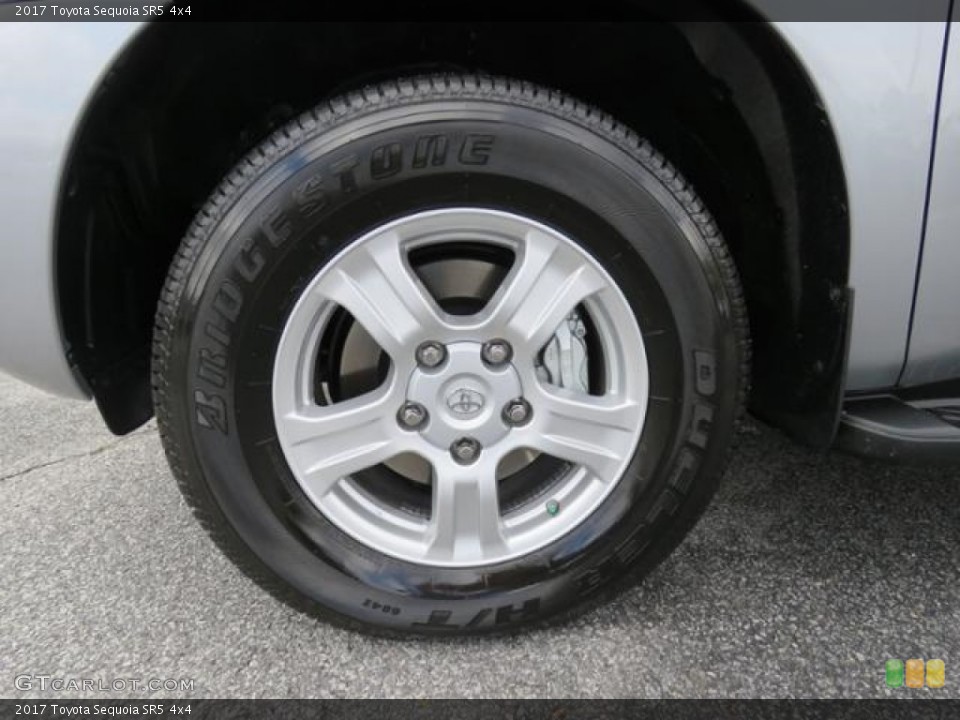 2017 Toyota Sequoia SR5 4x4 Wheel and Tire Photo #119606862