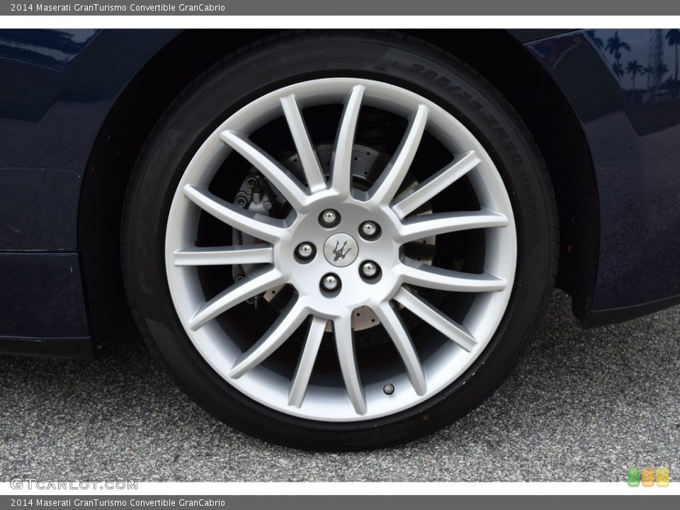 2014 Maserati GranTurismo Convertible GranCabrio Wheel and Tire Photo #119615070