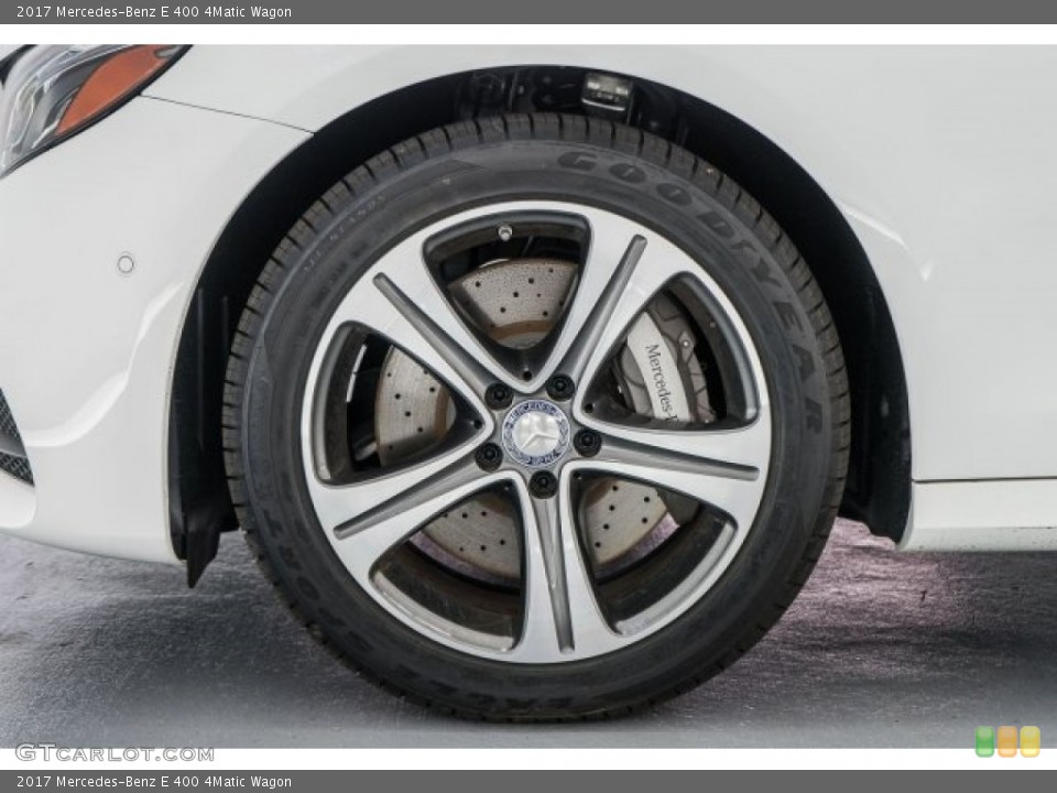 2017 Mercedes-Benz E 400 4Matic Wagon Wheel and Tire Photo #119615637