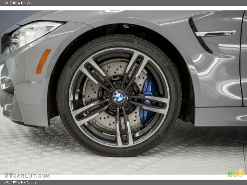 2017 BMW M4 Coupe Wheel and Tire Photo #119624376