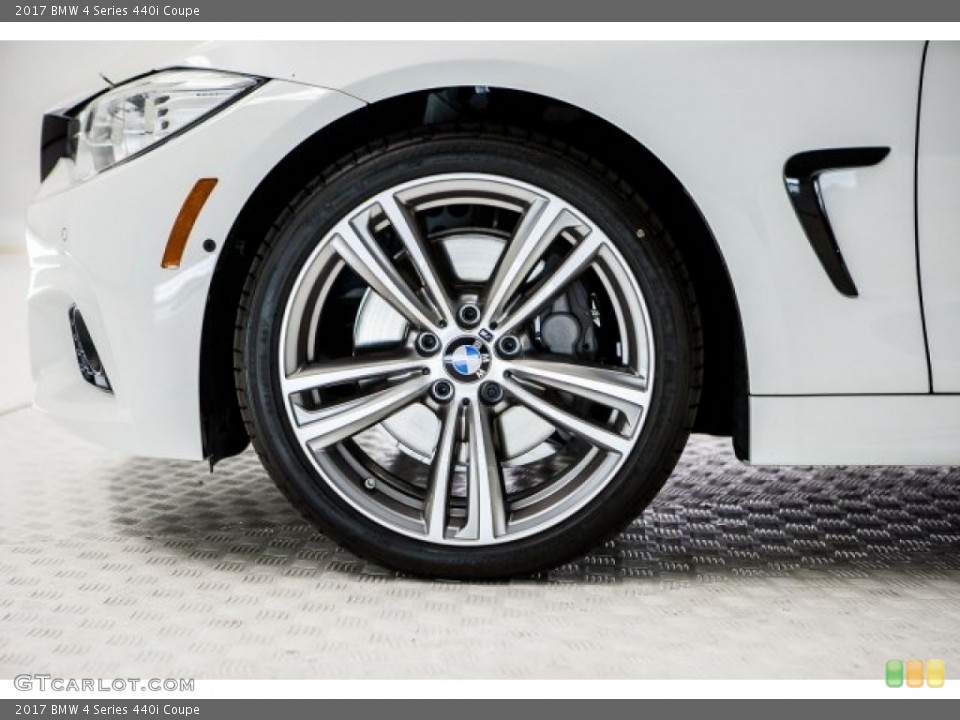 2017 BMW 4 Series 440i Coupe Wheel and Tire Photo #119634618