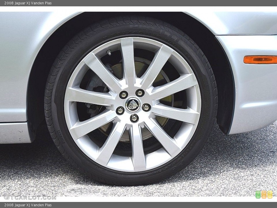 2008 Jaguar XJ Vanden Plas Wheel and Tire Photo #119651973